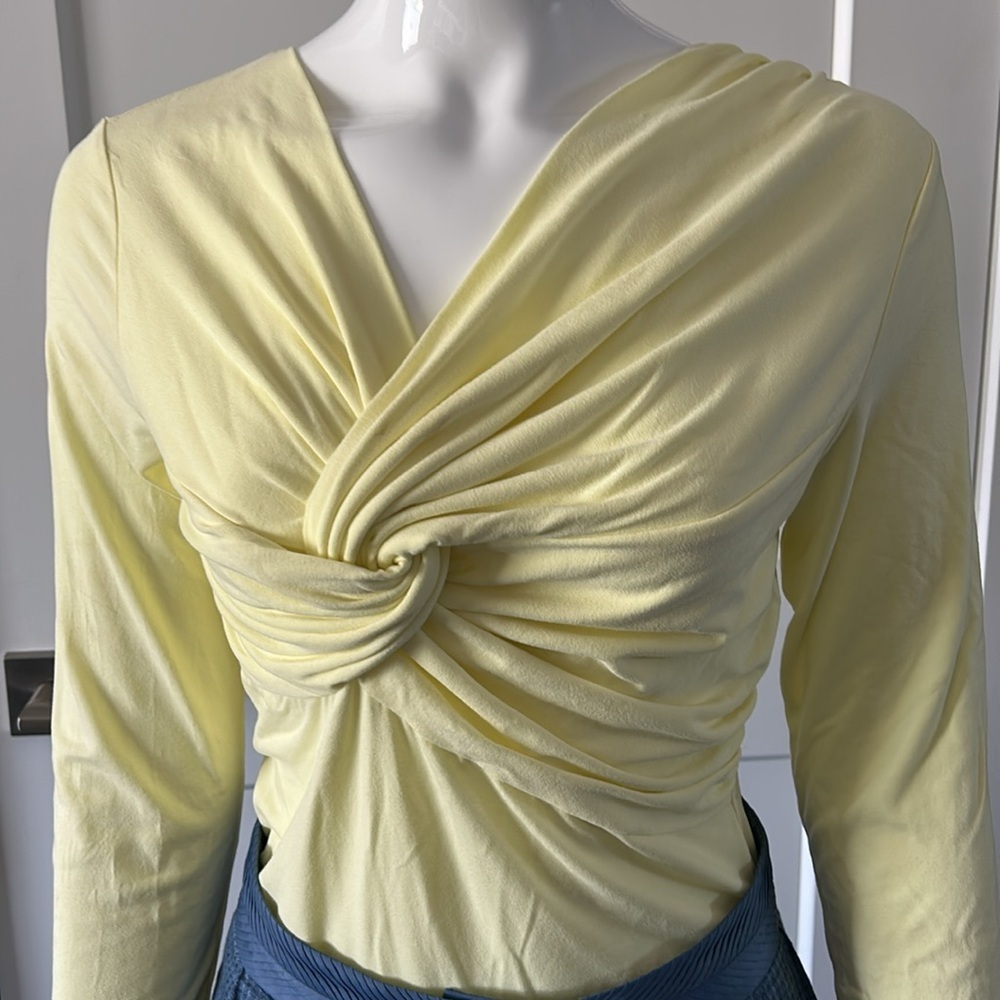 Birgitte Herskind Bamboo Twist Lemon Top - Picture 11 of 12